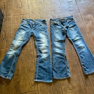 2 Pair Vanity Jeans 28/31